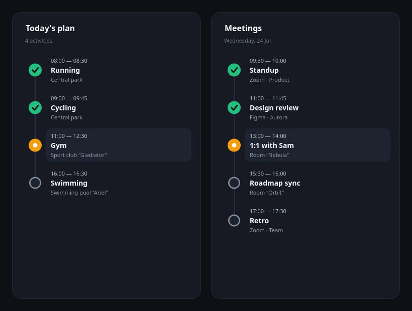 AgendaDemo