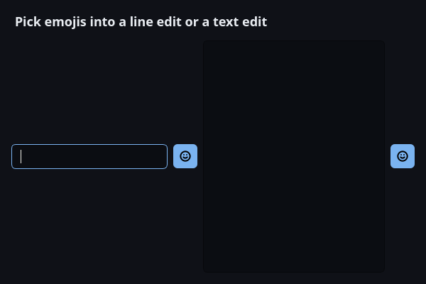 QCustomEmojiPicker