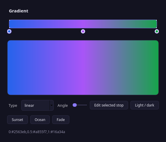 QCustomGradientPicker