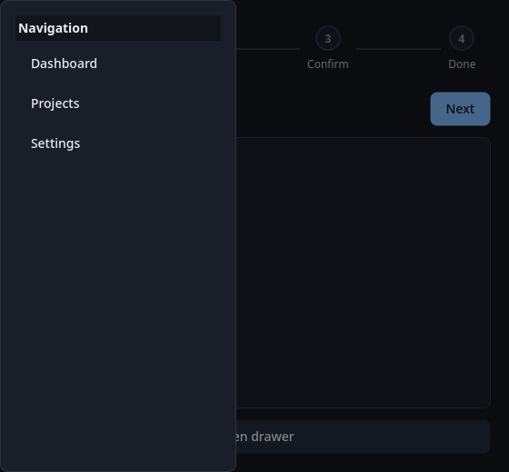 QCustomTreeDrawerStepper