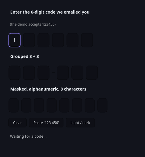 QCustomVerificationCode