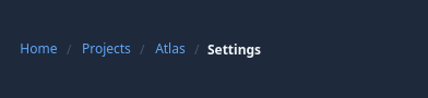 QCustomBreadcrumbs in dark theme