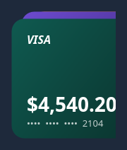QCustomCardStack in dark theme