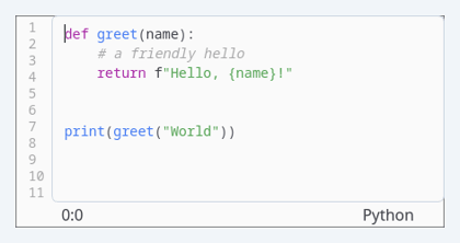 QCustomCodeEditor
