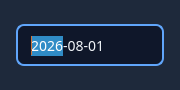 QCustomDateEdit in dark theme