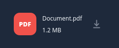 QCustomFileCard in dark theme