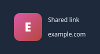 QCustomLinkPreview in dark theme