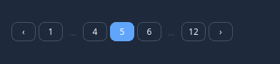 QCustomPagination in dark theme