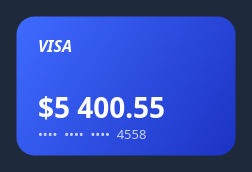 QCustomPaymentCard in dark theme