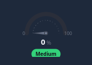 QCustomRadialGauge in dark theme