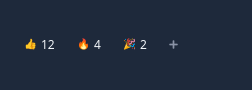 QCustomReactionBar in dark theme