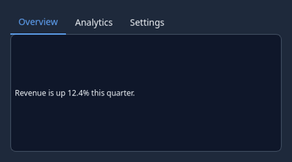 QCustomTabWidget in dark theme