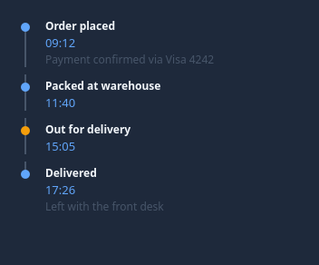QCustomTimeline in dark theme